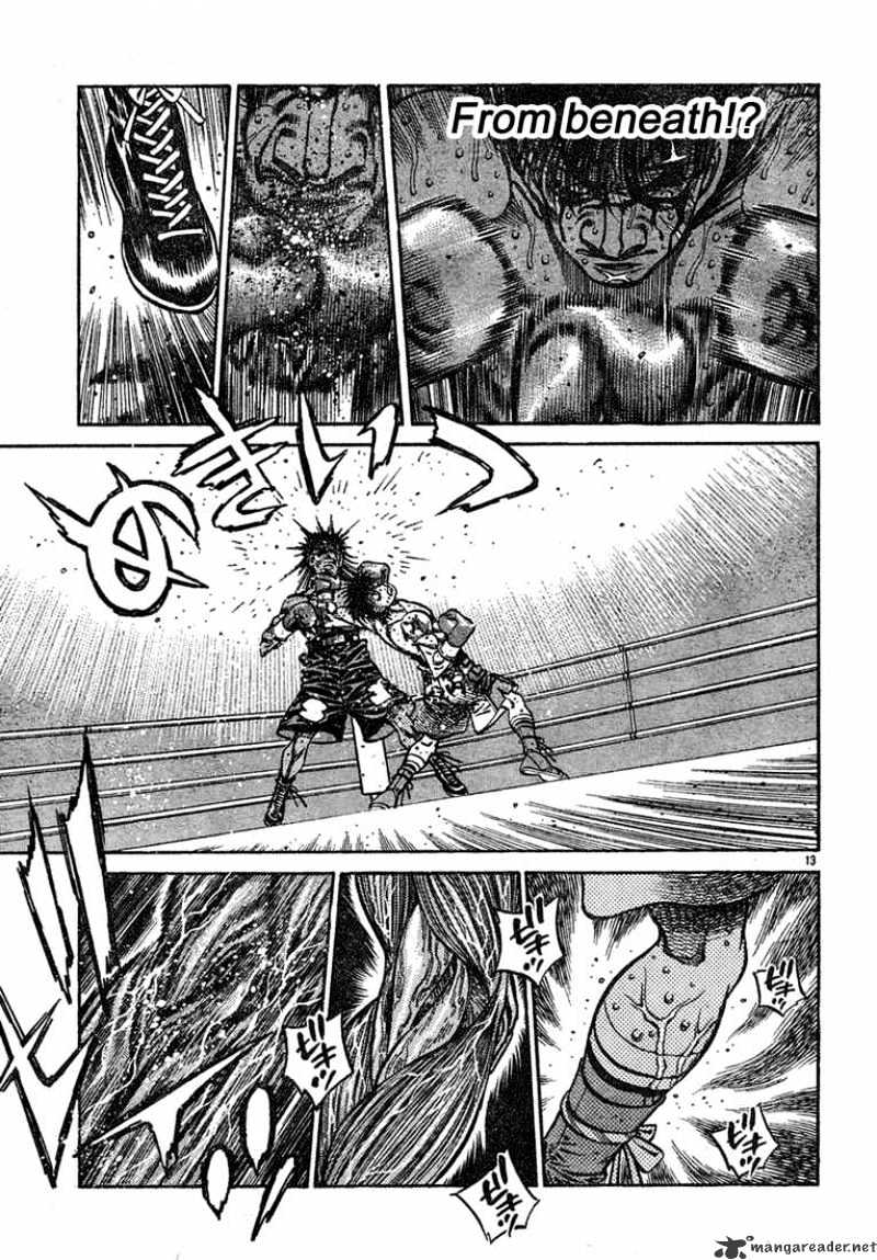 Hajime no Ippo: Fighting Spirit, Chapter 739 image 13